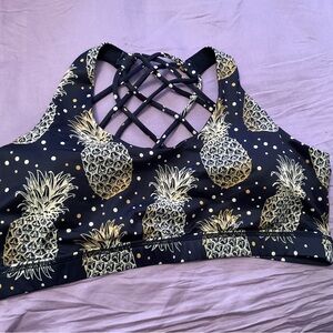 CVG Fineapple Butterfly Back Bra